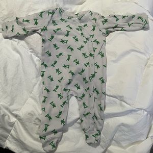 Nordstrom Army men onesie in soft cotton